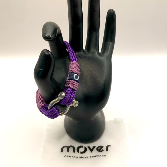 Mover Other - Mover Men’s Rope Purple Bracelet